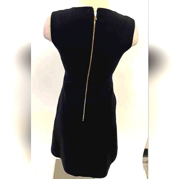 CLEAR OUT kate spade ♠️ stretch crepe flip dress Black Size 0 - Picture 4 of 11